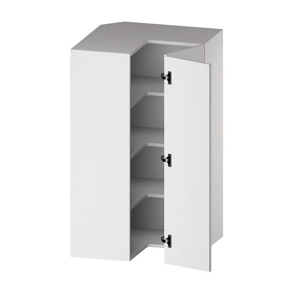 Wall Corner Cabinet (1 Bi-Fold Door & 3 Shelves) for kitchen